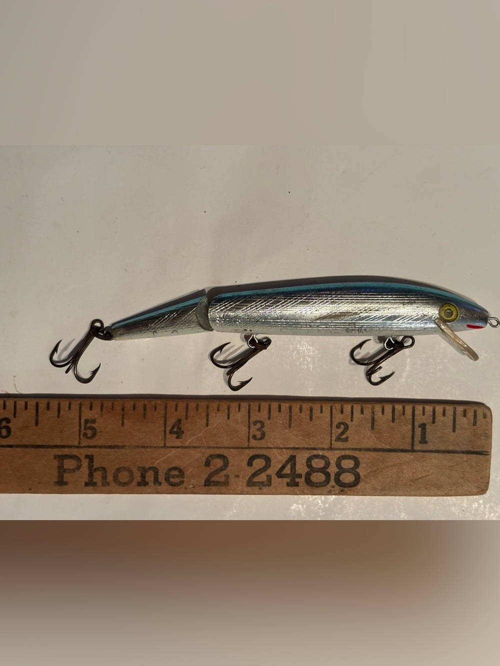 Vintage Rebel Floater Fishing Lure • Jointed